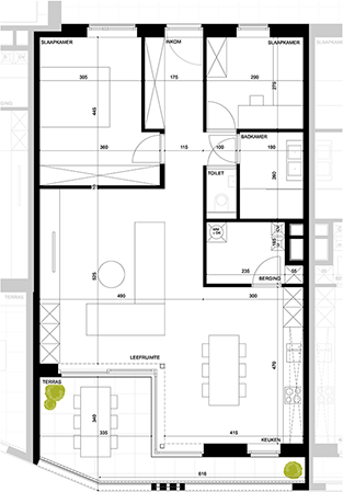 Appartement Helvetica