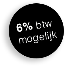 6% btw mogelijk